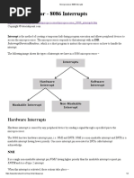 Microprocessor 8086 Interrupts-1