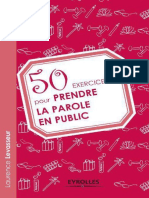 50 Exercices Pour Prendre La Parole en Public