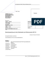 Anschreiben Und Abzugebende Unterlagen PDF