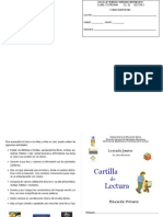 Cartilla de Lectura