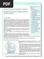 OOP Basics - Java Programming Tutorial