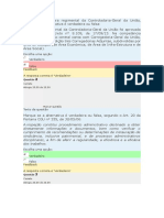 CGU estrutura regimental e competências correcionais