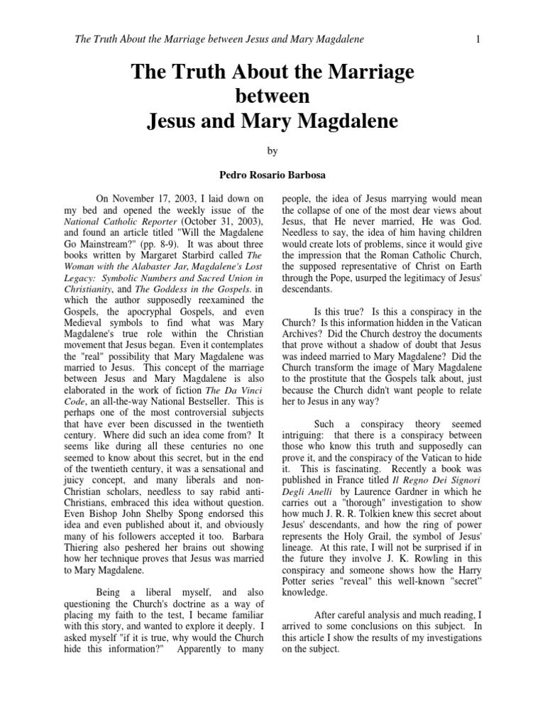 Mary Magdalene PDF | PDF | Mary Magdalene | Saint Peter