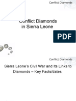 Conflict Diamonds in Sierra Leone