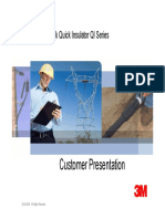 Customer Presentation: 3M™ Cold Shrink Quick Insulator QI Series