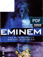 Eminem - Scan Booklet - The Slim Shady LP (Special Edition)