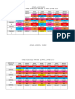 Jadwal Jaga Malam