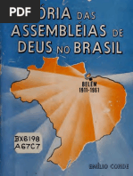 História das Assembléias de Deus no Brasil
