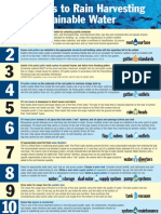 Rain Harvesting in 10 Steps