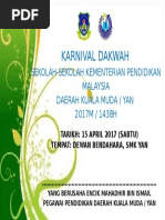 Label Buku Pelawat Karnival Dakwah