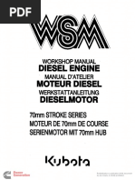 Kubota Engine Manual 70 MM Stroke Series WSM | PDF | Home