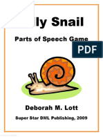 Silly Snail Parts of Speech Game (3730328)