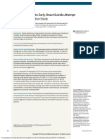 Familial Pathways To Early-Onset Suicide Attempt