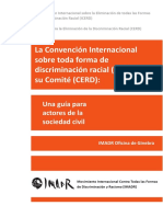 Convención Internacional Sobre La Eliminación de Todas Las Formas de Discriminación Racial PDF