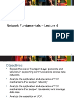 Network - Fundamentals Lecture 4 Transport Layer