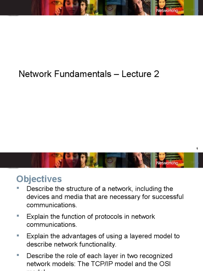 Network - Fundamentals Lecture 2 | PDF | Communications Protocols ...