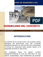 Semana X - Durabilidad Del Concreto