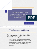 Money Demand, The Equilibrium Interest Rate, and Monetary Policy