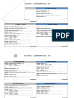 Estrutura Curricular 2017 Integral e Noturno Com Requisitos 2 Usp Ribeirão Preto