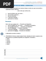 Resumo 1831410 Elias Santana 26433810 Gramatica II Aula 11 Estudo Do Verbo Exercicios