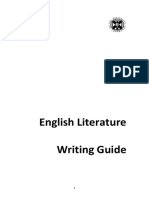 English Literature Writing Guide