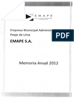 Memoria Anual 2012