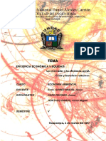 Los Mercados y La Eficiencia Social. Costo y Beneficios Externos