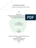 Kepemimpinan Profetik Thesis PDF