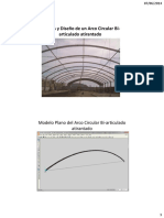 Analisis y Diseño de Arco Metalico PDF