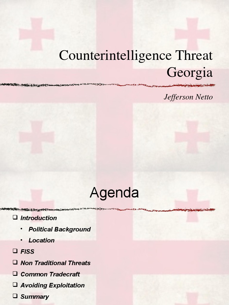 CI Threat Briefing PDF (Country) Security