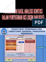 Analisis Kontek DLM Penyusunan RKJM RKAS