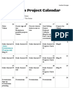 Passionprojectcalendar