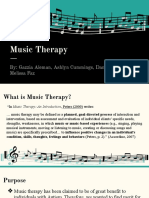 music therapy