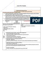 Lesson Plan Template: Learning Outcome (ADEC Code and Words)