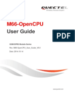 Quectel M66-OpenCPU User Guide V1.0