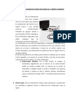 Instrumentos o Aparatos Para Estudiar El Cuerpo Humano