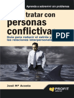 Como Tratar Con Personas Conflictivas