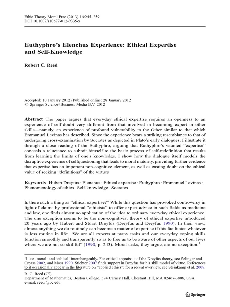 Euthyphro dilemma answer picture