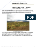 Market Development in Argentina - Oil & Gas Financial Journal
