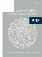 World Happiness: Report 2016 - Volume I