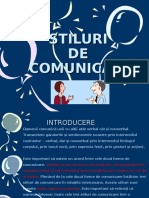 Stiluri de Comunicare