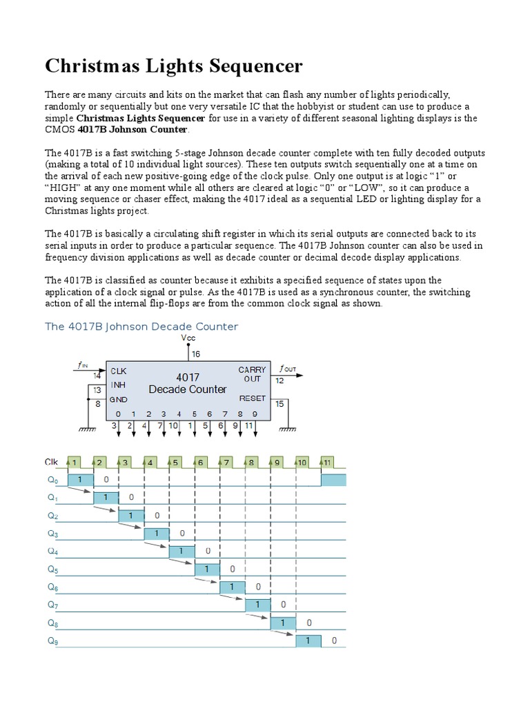 Christmas Lights Sequencer PDF