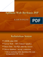 Aplikasi WEB JSP.ppt