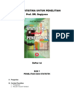 Buku Statistika Untuk Penelitian, Prof, DR, Sugiyono