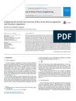 Comparing The Growth and Structure of Flocs From Electrocoagulation and Chemical Coagulation 2016 Journal of Water Process Engineering