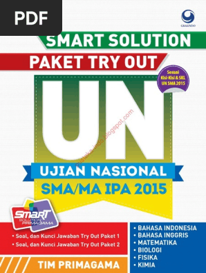 Paket Try Out Ujian Nasional Sma Ma Ipa 2015 Pdf