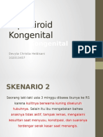 hipotiroid kongenital