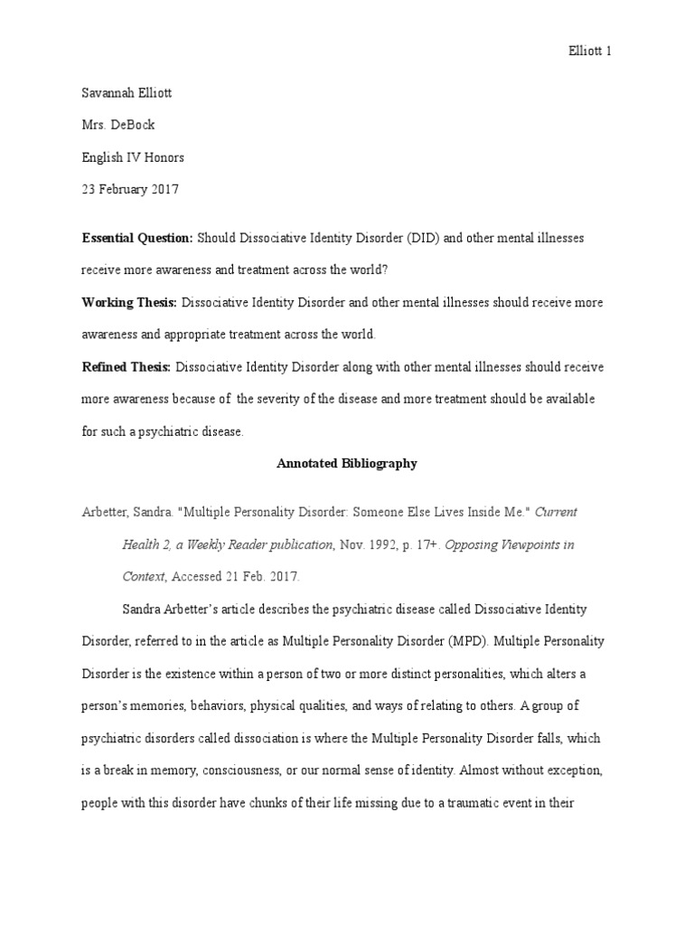 Apa annotated bibliography example pdf image