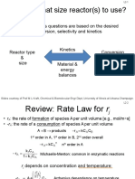 L2 Mass Balances in Reactors