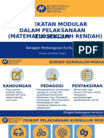 Konsep Modular Dalam Matematik KSSR